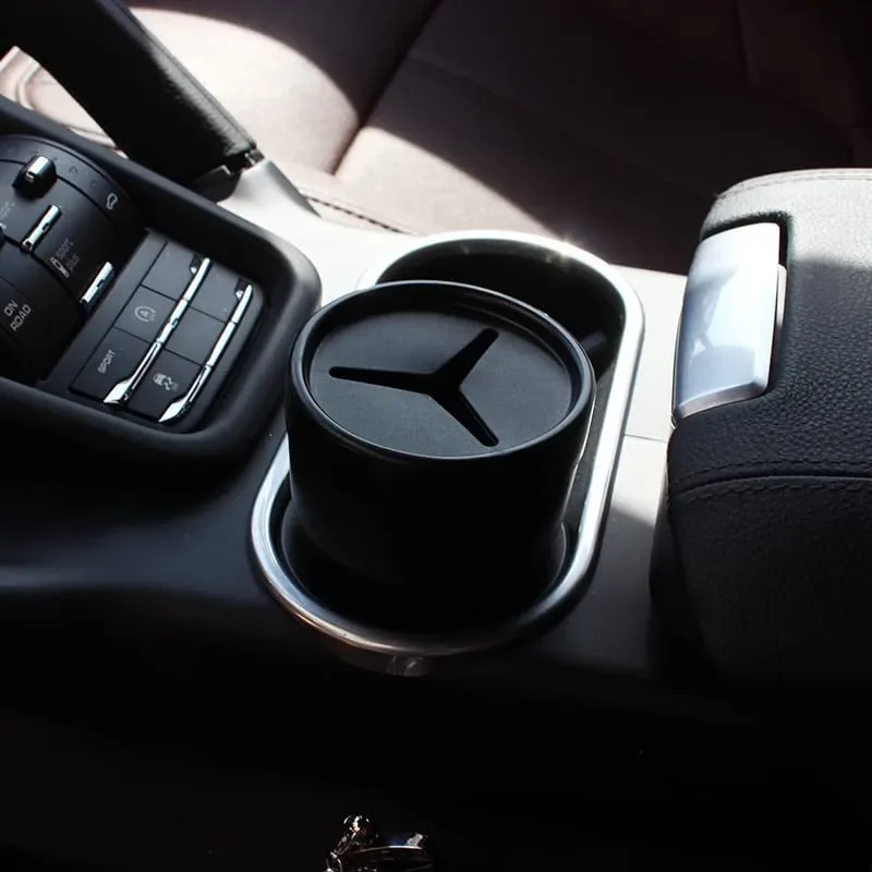 뚜껑이 있는 미니형 차량용 쓰레기통 2개 세트, 누수  - Waterproof Car Trash Can With Lid 리뷰 및 가격