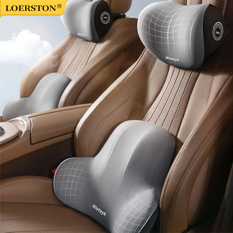 메모리 폼 자동차 목 쿠션, 자동차 요추 지지대 용품, - Memory Foam Car Neck Pillow Lumbar Support 리뷰 및 가격
