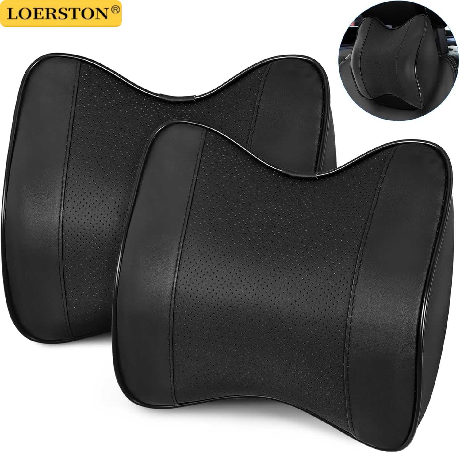 차량 목 받침대 베개 지지 쿠션 통기성 메모리폼 저반발 - Memory Foam Car Neck Pillow Lumbar Support 리뷰 및 가격