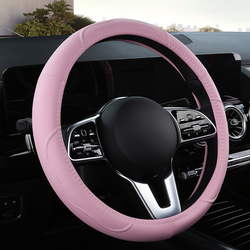 자동차 미끄럼 방지 가죽 스티어링 휠 커버 범용 자동차 - Car Steering Wheel Cover Anti Slip Breathable 리뷰 및 가격